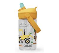 Camelbak Kids Thrive Flip Straw Bottle - Leak-proof, Easy-Drink - Tractors & Trees 415 ml