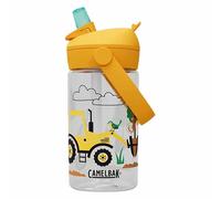 Camelbak Kids Thrive Flip Straw Bottle - Leak-proof, Easy-Drink - Tractors & Trees 415 ml