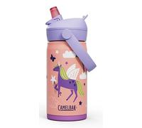CamelBak Thrive Flip Straw Kids 12oz Water Bottle - Insulated Stainless Steel, Magic Unicorns