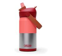 CAMELBAK Kids Thrive Flip Straw VSS Water Bottle, Demi Blush, 350ml | Vacuum Insulated Steel, Leak Proof When Closed, Controlled Flow Drinking, Designed for Little Hands