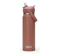 CamelBak Thrive Flip Straw Stainless Steel Water Bottle 25oz, Sierra Red | Clean, Easy Sipping On the Go, Spill-Resistant Confidence, Cold Drinks Without Condensation, Built to Move With You