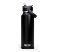 Camelbak Thrive Flip Straw VSS 40oz Insulated Stainless Steel Bottle, Keeps Drinks Ice Cold, Easy Flip & Sip, Largest in Series, Color: Schwarz, Size: