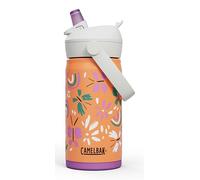 Camelbak THRIVE FS KIDS VSS 12OZ - sports bottle - vacuum insulated stainless steel - leak-proof - keeps water cold - for little adventurers - Butterfly Rainbow, size: OS