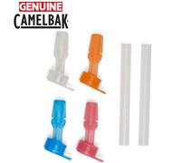Camelbak THRIVE Kids Bottle Bite Valve Replacement Pack (4 Valves & 2 Straws) - BPA Free, Dishwasher Safe