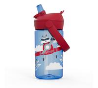 CamelBak Thrive Kids Flip Straw Bite Valve Tritan Renew Water Bottle Airplane Bandits, 14oz