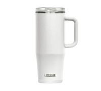 CamelBak Thrive Leak-Proof 32 oz Mug, Insulated Stainless Steel - For travel, coffee, tea, hot beverages - Spill Proof Cup-holder Compatible, White