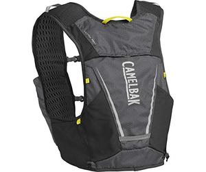 CAMELBAK Ultra Pro Vest 34oz Graphite/Sulphur Spring Running West - 001 Black/Grey, Small
