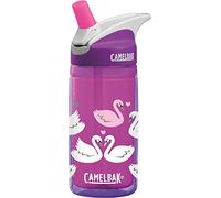 CAMELBAK Unisex Adult eddy Insulated Swans Bottle - 001 Black/Grey, 0.4 Litre