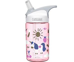Camelbak Unisex's eddy Unicorn Party Eng/Spn Bottle, 300 Pink, 0.4 Litre