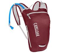 Camelbak Womens Hydroback Light 2.5 Litre Hydration Backpack with 1.5 Litre Reservoir - Burgundy/Silver - 2.5 Litre/1.5 Litre