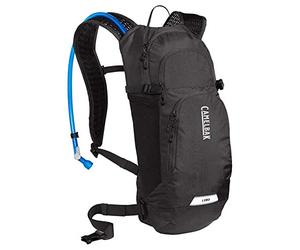 CAMELBAK Womens LOBO 9 Litre Hydration Cyling Backpack with 2 Litre Reservoir - Charcoal/Black - 9 Litre/2 Litre