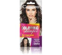 Cameleo - Coloring Shampoo - Black Brown - Quick and Easy Color Refreshing - Washable Coloring - Tone In Tone - 40ml