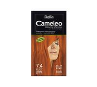 Cameleo - Coloring Shampoo - Copper Red - Quick and Easy Color Refreshing - Washable Coloring - Tone In Tone - 40ml