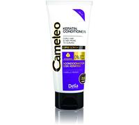 Cameleo - Keratin Anti Frizz Express Conditioner for Curly Hair - with Argan Oil and Keratin - Increased Shine, Flexibility & Softness - 0% Parabens, Salt & Colorants - 200ml