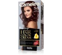 Cameleo - Permanent Hair Colour Cream - Dark Mahogany - Intensive Color & Protection - 5 Oils + Omega Plus Acids - Professional, Luxurious Hair Dye - Full Kit