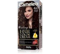 Cameleo - Permanent Hair Colour Cream - Medium Brown - Intensive Color & Protection - 5 Oils + Omega Plus Acids - Professional, Luxurious Hair Dye - Full Kit