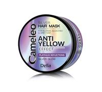 Cameleo - Silver Toning Mask - No Yellow Effect - Purple Treatment & Colour Protect for Blonde, Grey, White Hair - Platinum Tones - UV Protect - No Parabens - 200ml