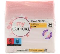 Camelia MAXI Pads Normal 6 X 24 Pieces - Silky Soft - Reliable Protection -
