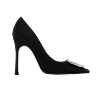 Camelia Pump 105 - female - Amina Muaddi - Pumps - Black - 8 UK - Shoes 8 UK