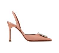 Camelia Sling Pump- female- Amina Muaddi- Pumps- Pink- 4 1/2 UK- Shoes 4 1/2 UK