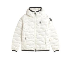Camelia Wave Quilted Down Jacket - female - Blauer - Winter Jackets - White - XL - Kids XL