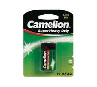 Camelion 10000122 6F22 9 V Super Heavy Duty Battery