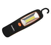 Camelion 30200048 Multi Light 2 in 1 3 W COB LED Surface, Plastic, Black/Orange, 21 x 5.85 x 2.97 cm