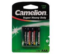 Camelion Aaa Super Heavy Duty 550mah 1.5v 4 Units