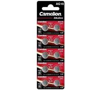Camelion AG10 /LR1130/389/390/LR54 Blister Pack of 10 Batteries 0% Mercury