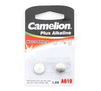 Camelion Alkaline AG10 1.5V Button Cell (Pack of 2)