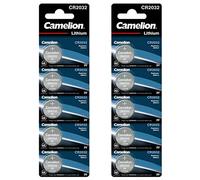 20 Camelion CR2032 Batteries Lithium 3V Coin Cell CR2032-BP5 5BL Exp 2028 New