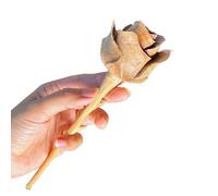 Camellia Bees Wooden Rose, Wood Anniversary Flower Gift for Valentines, Mothers Day, 5th Wedding Anniversary, Wooden Handmade Gift for Wife Husband Couple (5th Wood)