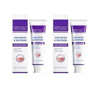 Camellia & Chamomile Gentle Toothpaste - Mild Herbal Formula for Daily Use - Refreshing Oral Care for Clean and Healthy Teeth (2pcs)