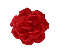 Camellia Flower Brooch Pin for Women Men Elegant Fabric Dahlia Rose Floral Brooches Lapel Pins Ladies Flower Hat Pin Dainty Wedding Prom Tea Party Costume Dress Suit Accessories Jewelry, 1, Metal