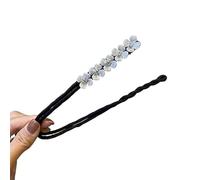 Camellia Flower Magic Women Hair Styling Twist Donut Bun Maker Accessories Buns Braiders Black(Color9)