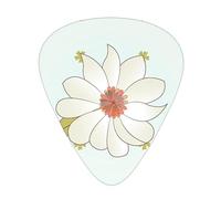 Camellia in bloom Stylish and durable guitar picks, three types of thin, medium and heavy guitar picks (12 pieces), suitable for guitar, bass, electric guitar, ukulele,