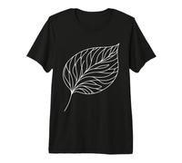 Camellia Line Art Plant Lover Premium T-Shirt