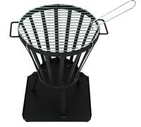 Camelot Brazier Style Fire Pit simpa Black One Size