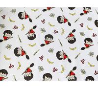 CAMELOT FABRICS Harry Potter 100% Cotton Broomstick Snitch Digital Print 110cm Wide Ideal for Crafts, Tablecloth, Quilting, Sewing, Dressmaking, Home Décor