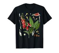 Camelot Rose Foxglove Botanical T-Shirt T-Shirt