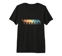 Camels Animals Dromedary Desert Premium T-Shirt