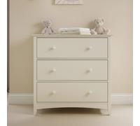 Cameo Chest - 3 Drawer - Small - White