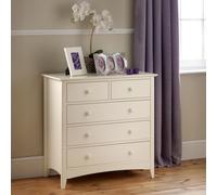 Cameo Chest of Drawers - 3+2 Drawer - White