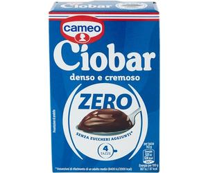 Cameo Ciobar Zero - with no Added Sugar (4 x 19g)