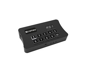 Cameo DVC CUE - USB to DMX Interface with up to 2048 DMX Channels and Illuminated Control Panel, Grey