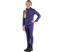 Cameo Equine Junior Core Horse Riding Baselayer Stylish Comfort for Equestrians (Damson, Medium)