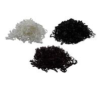 Cameo Equine Silicone Plaiting Bands One Size Black