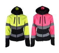 Cameo Equine Water Repellent Hi Viz Jacket Large Yellow