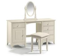 Cameo White Double Dressing Table