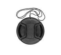 Camera 52mm Lens Cap Center Pinch with Lens Cap Leash Hole Bundle Compatible with DSLR Cameras Nikon Sony Canon & Other DSLR Cameras UV Lens (52mm)